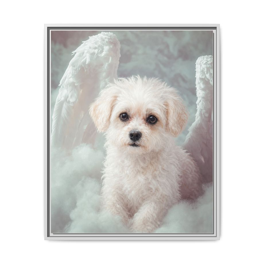 Framed 24x30 White front