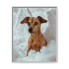 Framed 24x30 White front