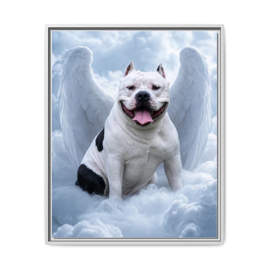 Framed 24x30 White front