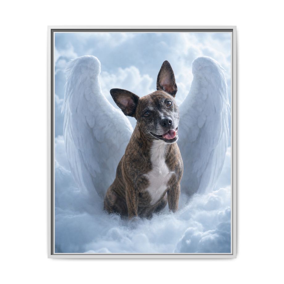 Framed 24x30 White front