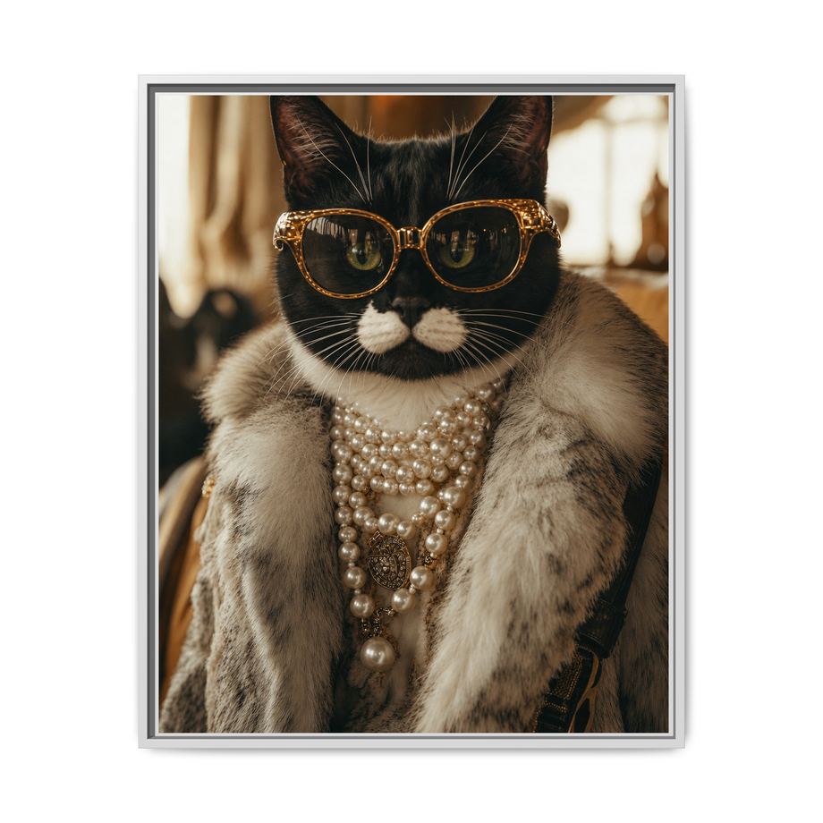 Framed 24x30 White front
