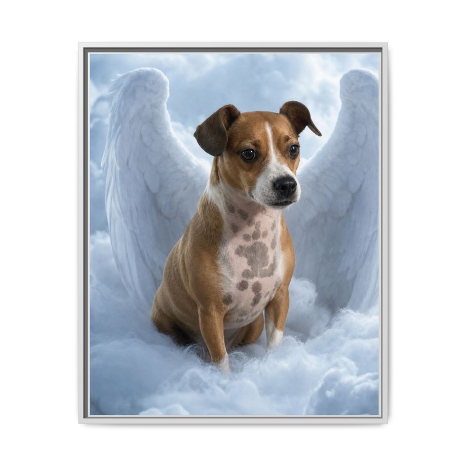 Framed 24x30 White front