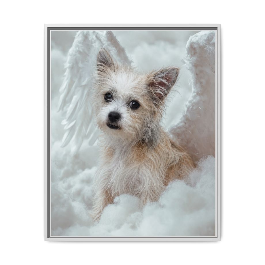 Framed 24x30 White front