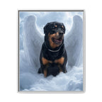 Framed 24x30 White front