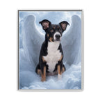 Framed 24x30 White front
