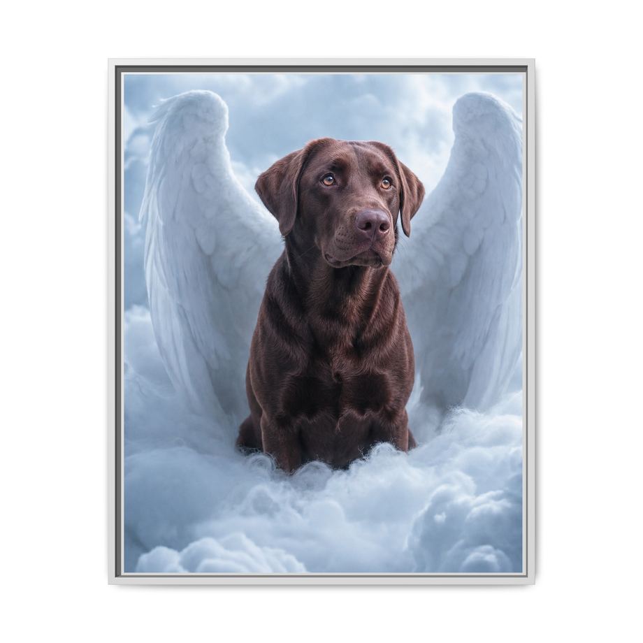 Framed 24x30 White front