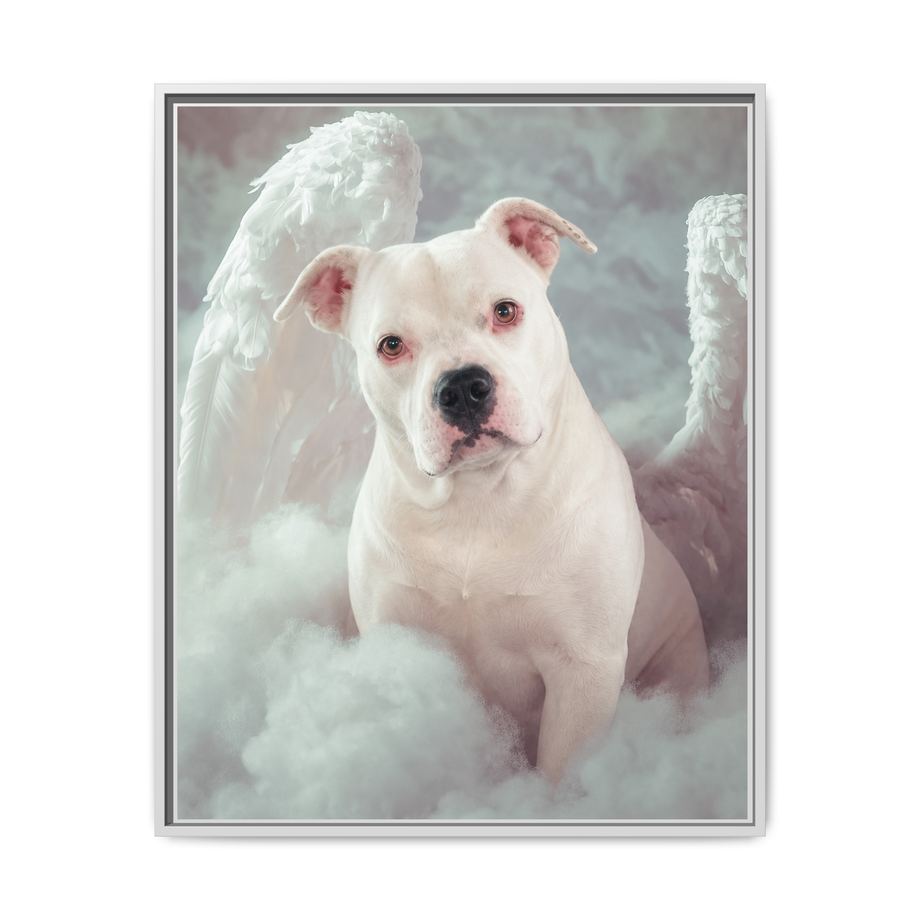 Framed 24x30 White front