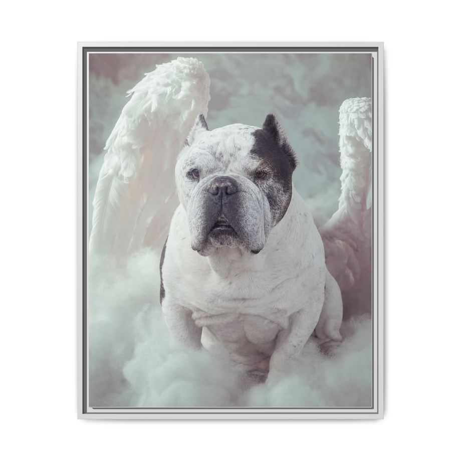 Framed 24x30 White front