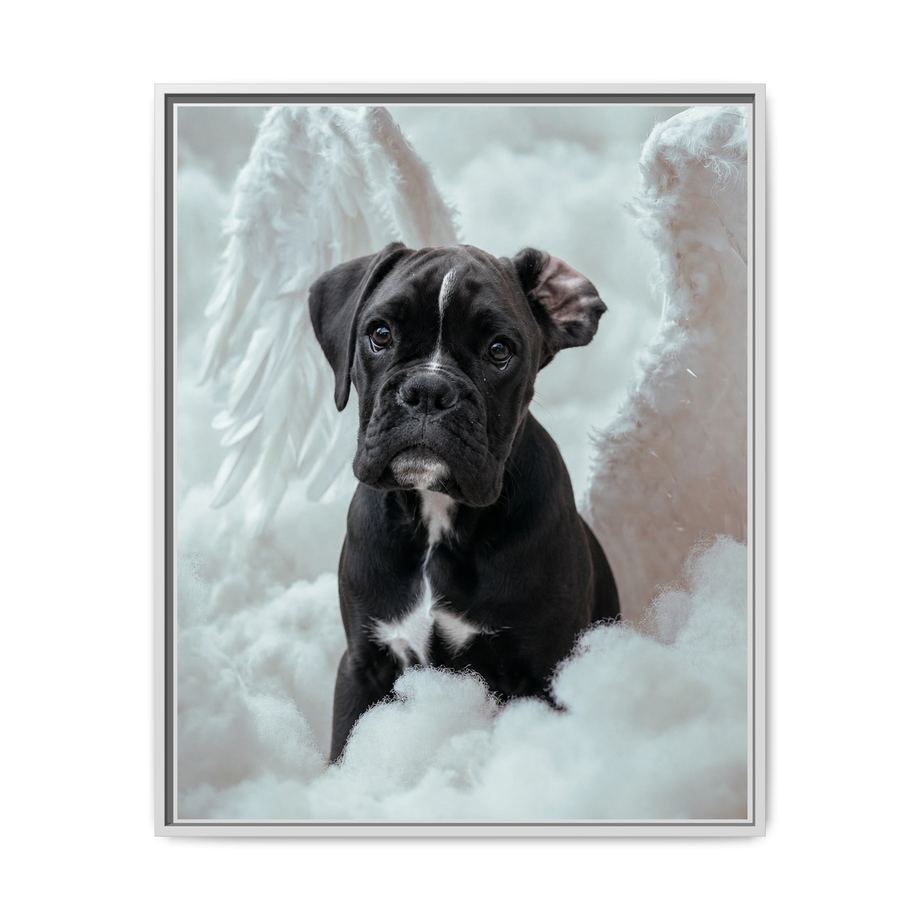 Framed 24x30 White front