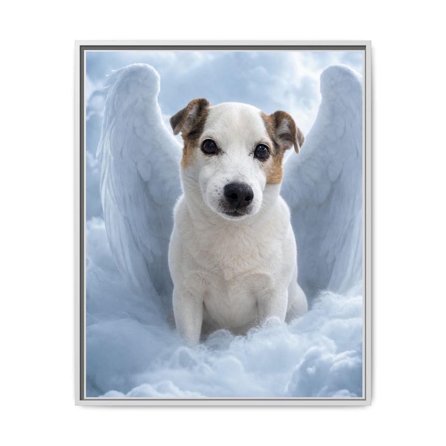 Framed 24x30 White front