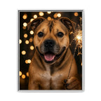 Framed 24x30 White front