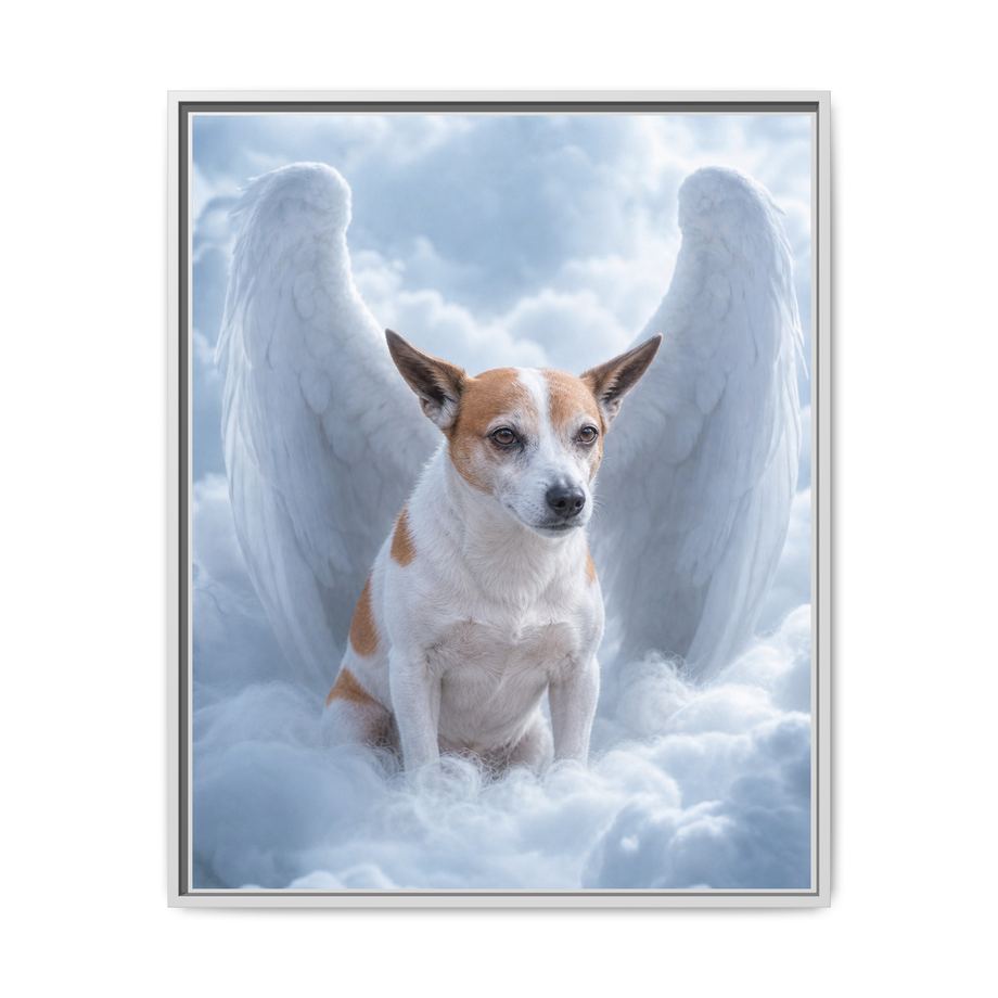 Framed 24x30 White front