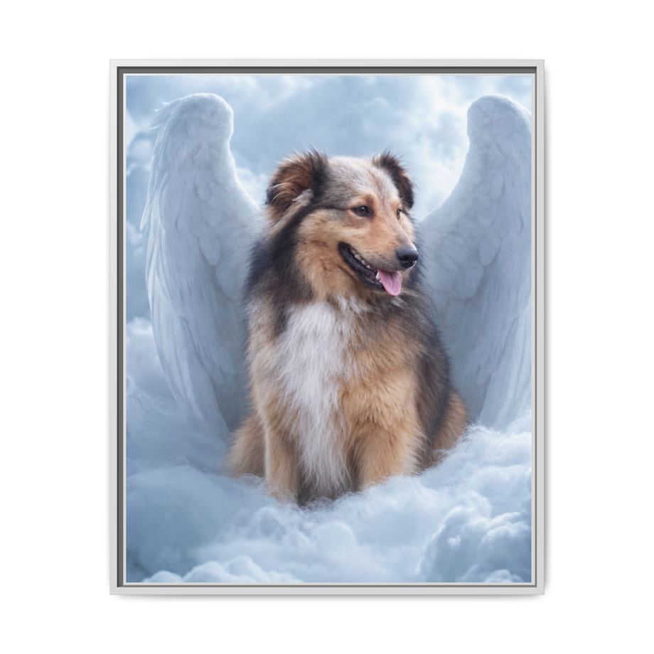 Framed 24x30 White front