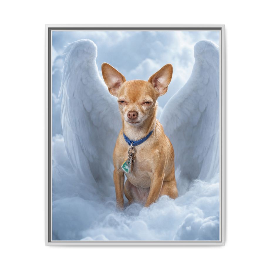 Framed 24x30 White front