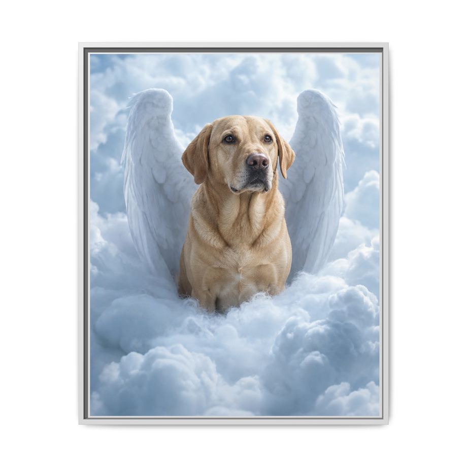 Framed 24x30 White front