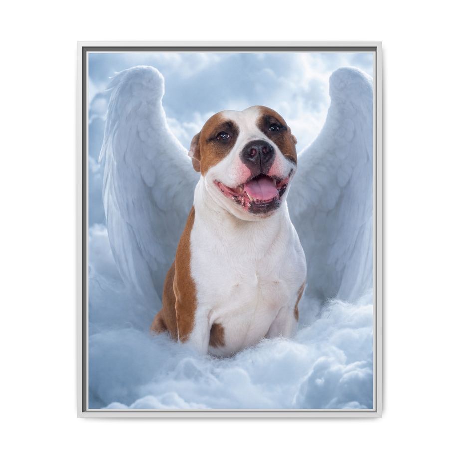 Framed 24x30 White front