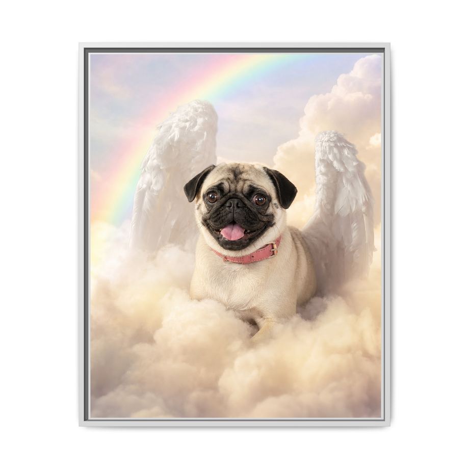 Framed 24x30 White front