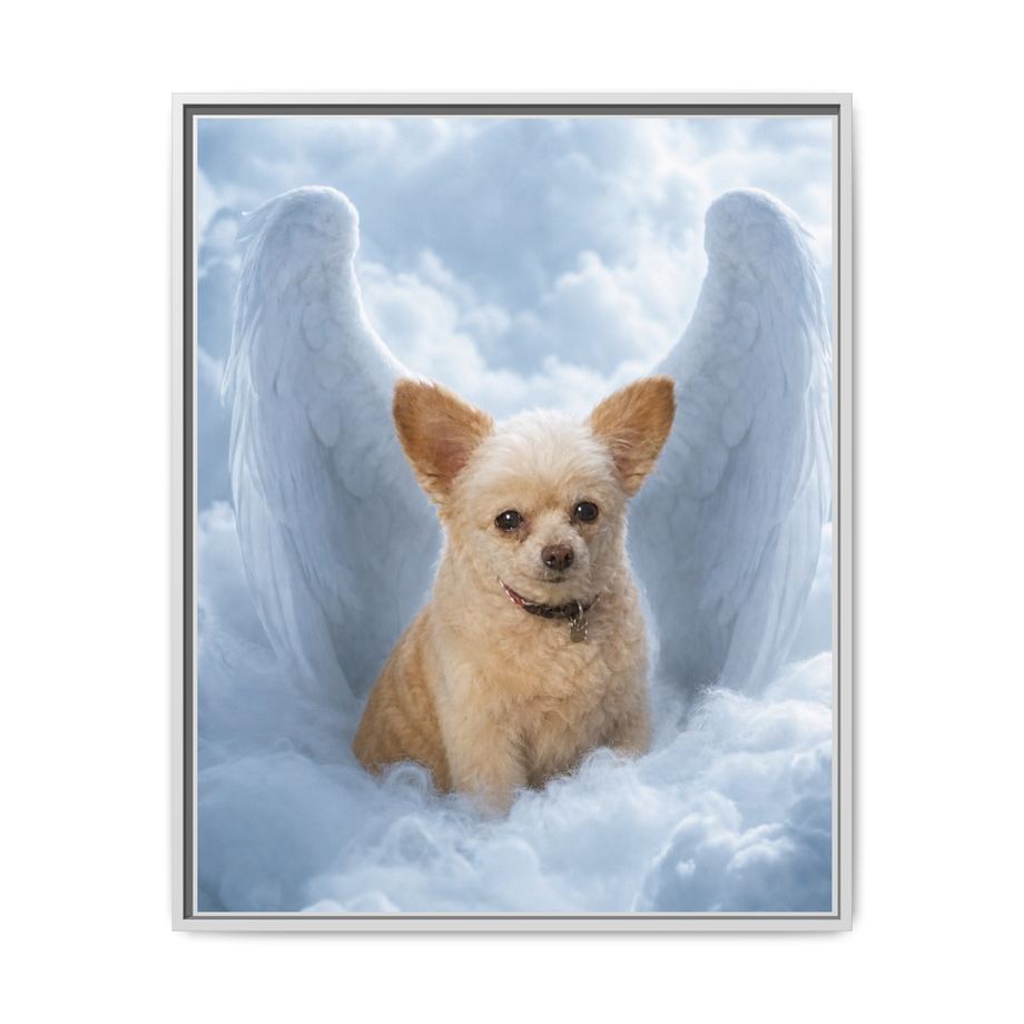 Framed 24x30 White front
