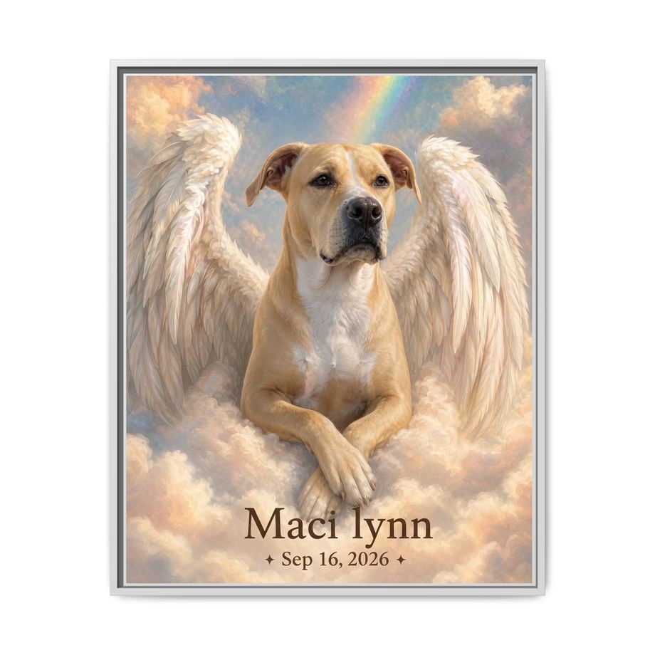 Framed 24x30 White front