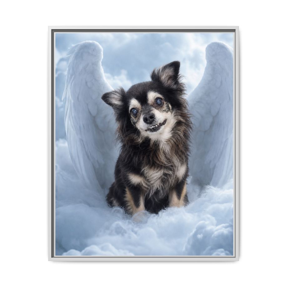 Framed 24x30 White front