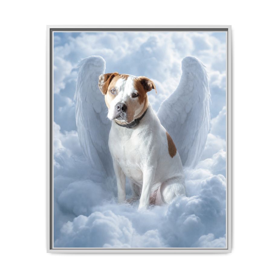 Framed 24x30 White front