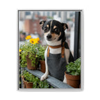 Framed 24x30 White front