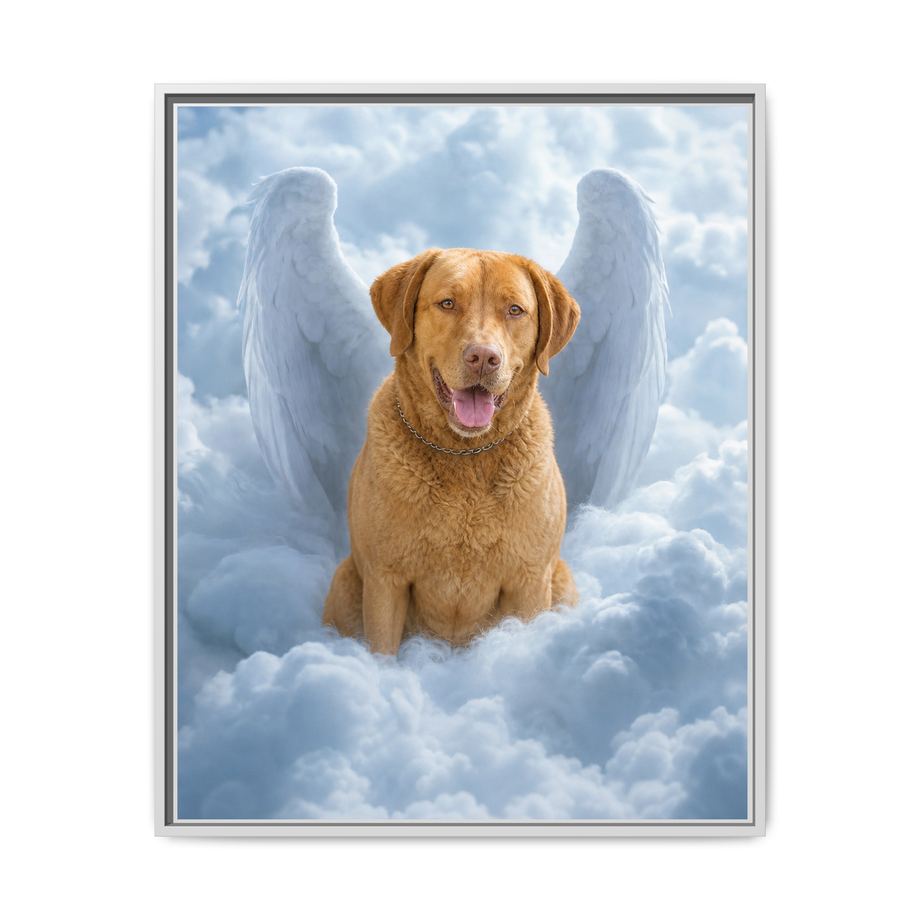 Framed 24x30 White front