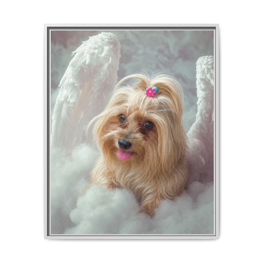 Framed 24x30 White front