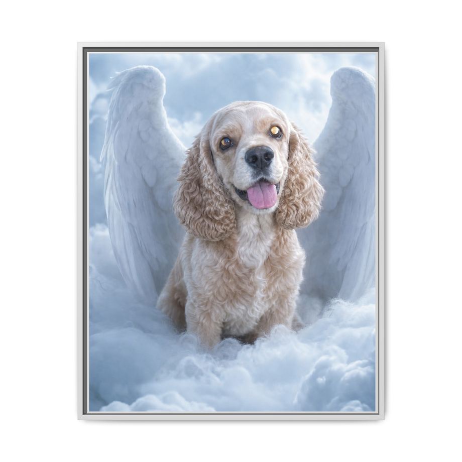 Framed 24x30 White front