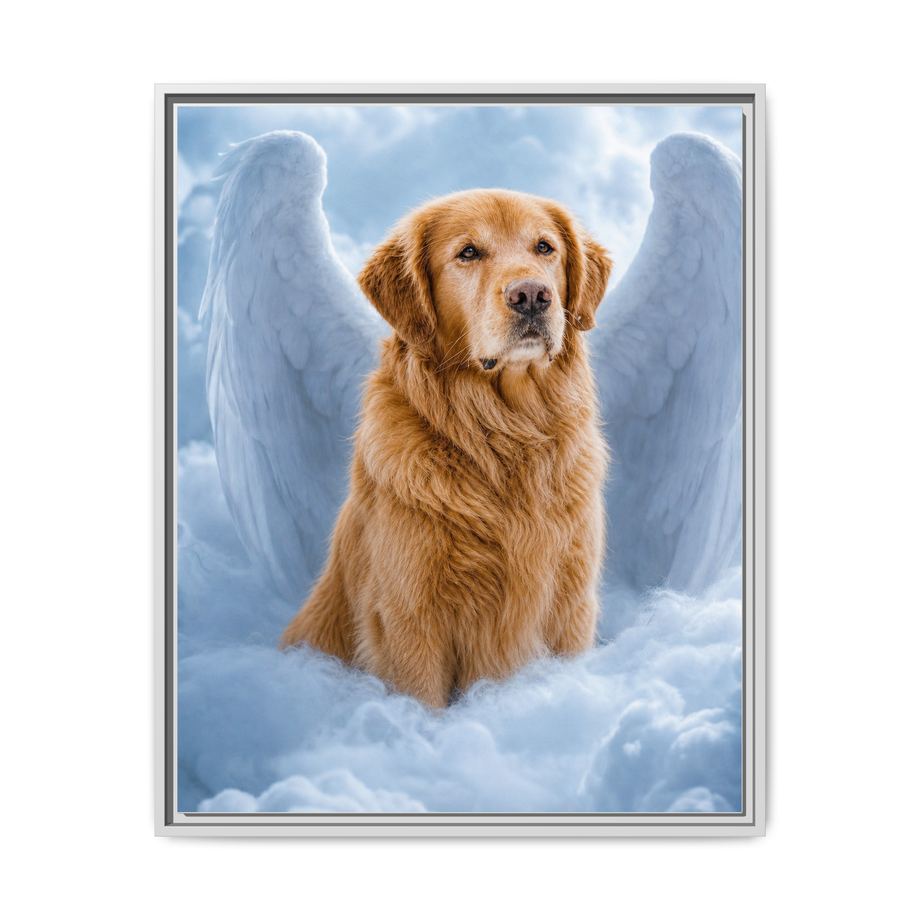 Framed 24x30 White front