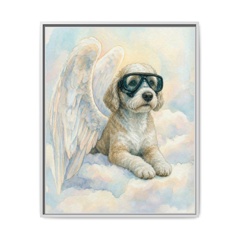 Framed 24x30 White front