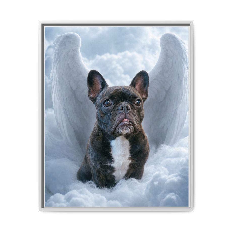 Framed 24x30 White front