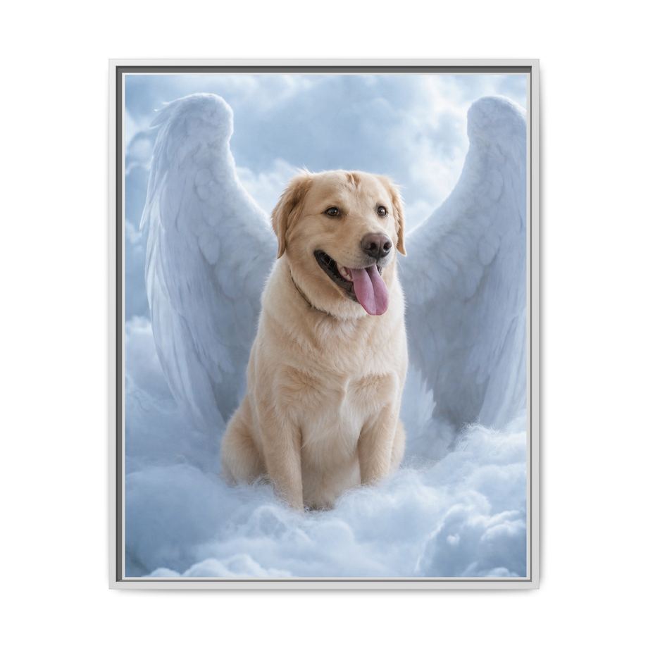 Framed 24x30 White front
