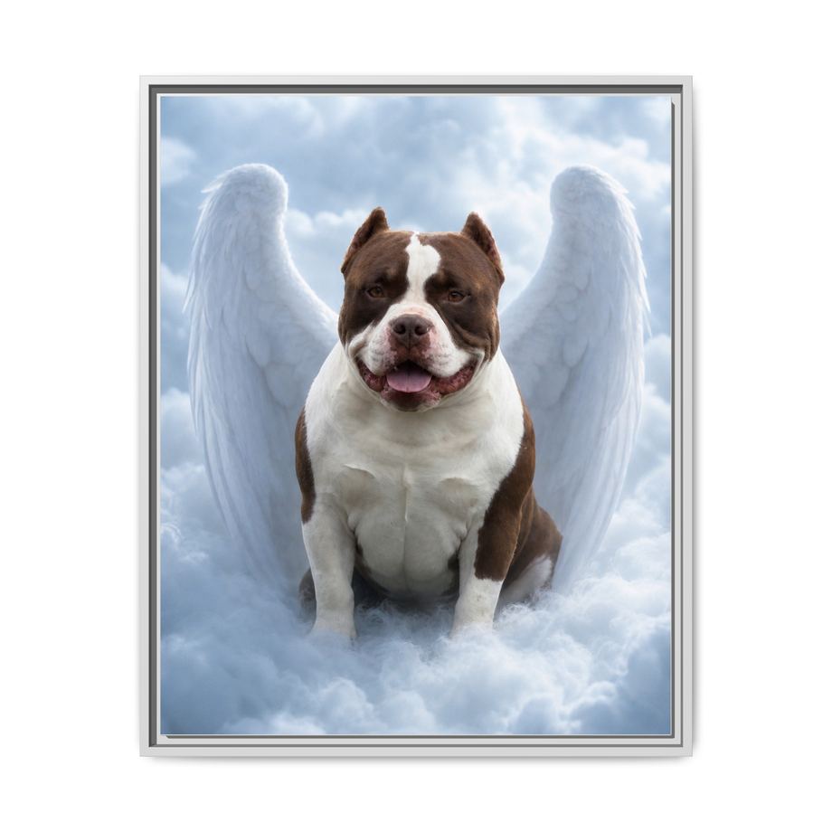 Framed 24x30 White front