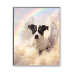 Framed 24x30 White front