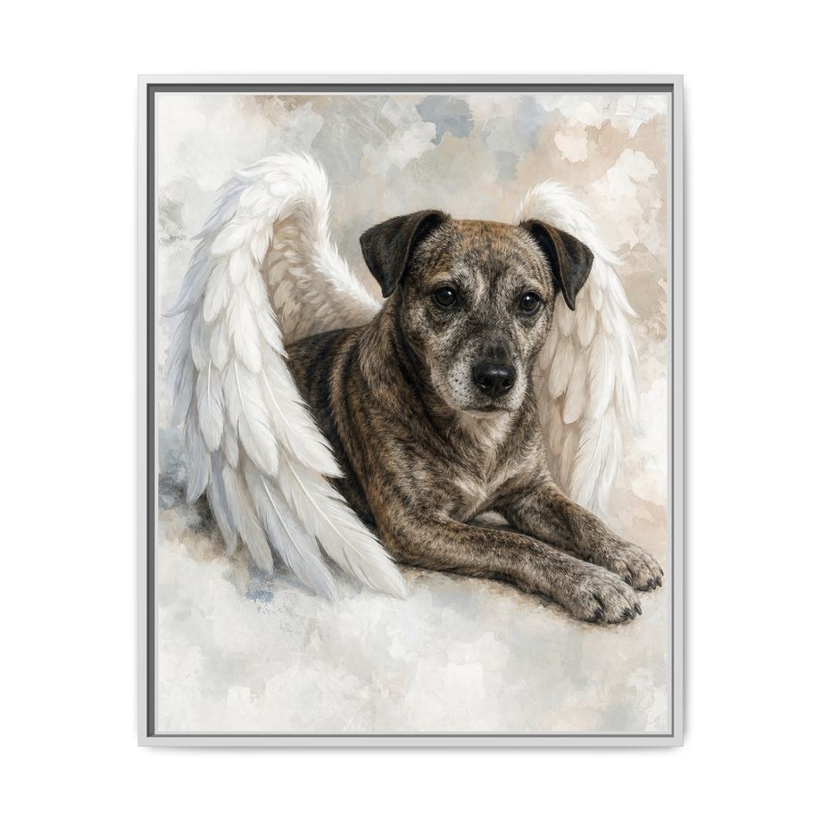 Framed 24x30 White front