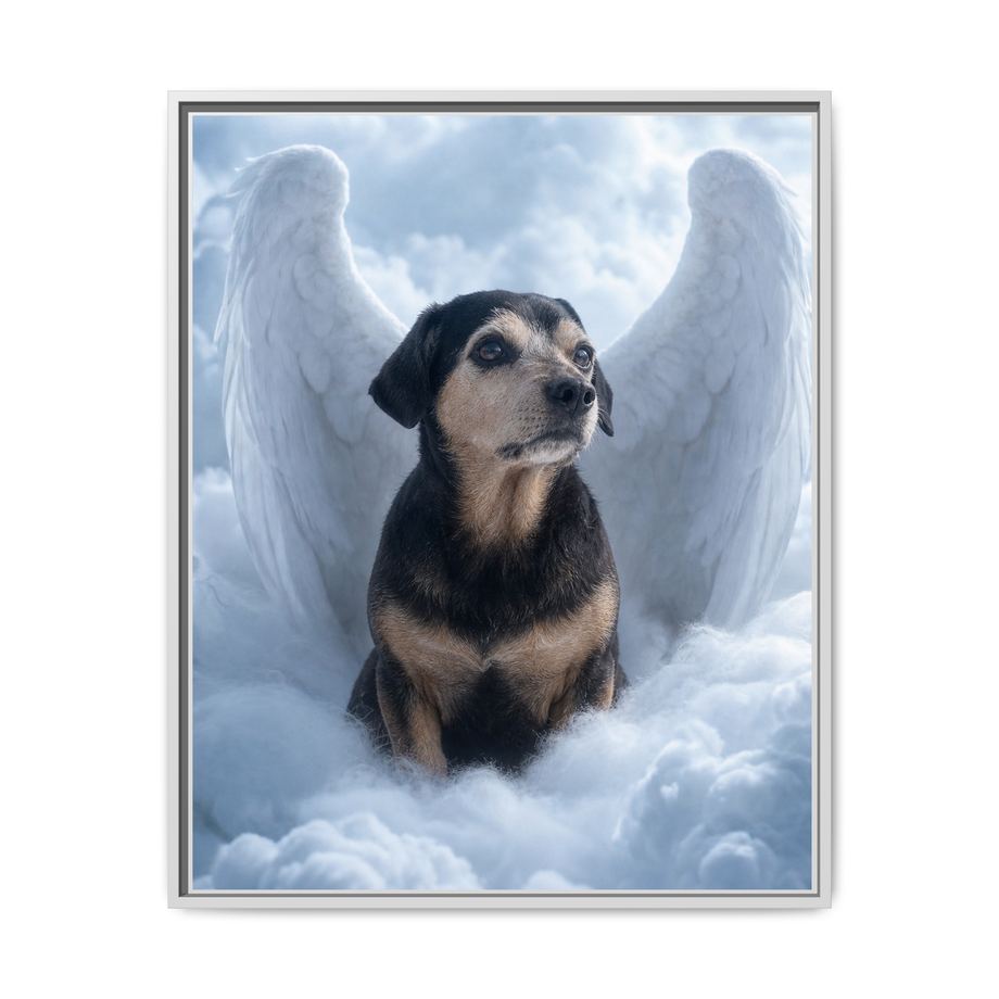 Framed 24x30 White front