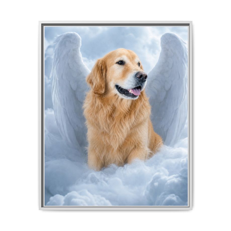 Framed 24x30 White front