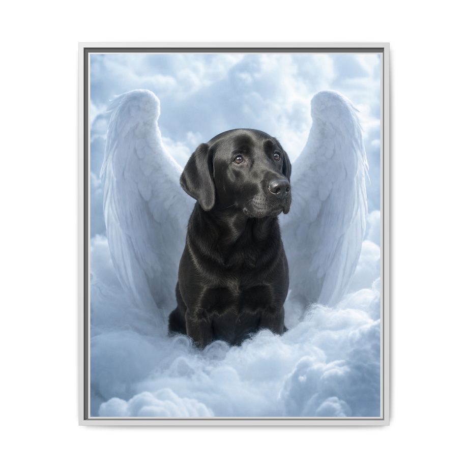 Framed 24x30 White front