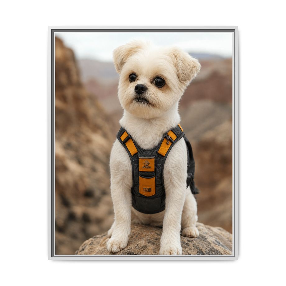 Framed 24x30 White front