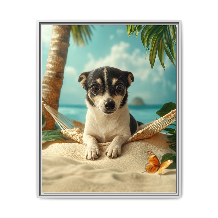 Framed 24x30 White front