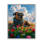 Framed 24x30 White front