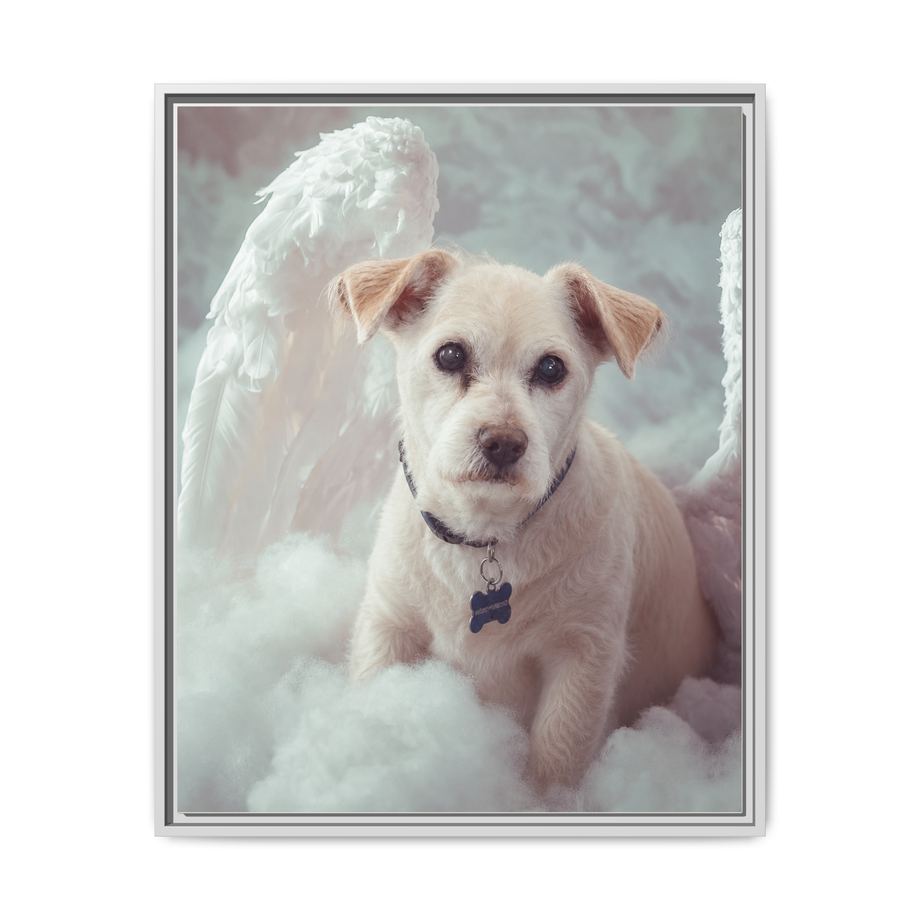 Framed 24x30 White front