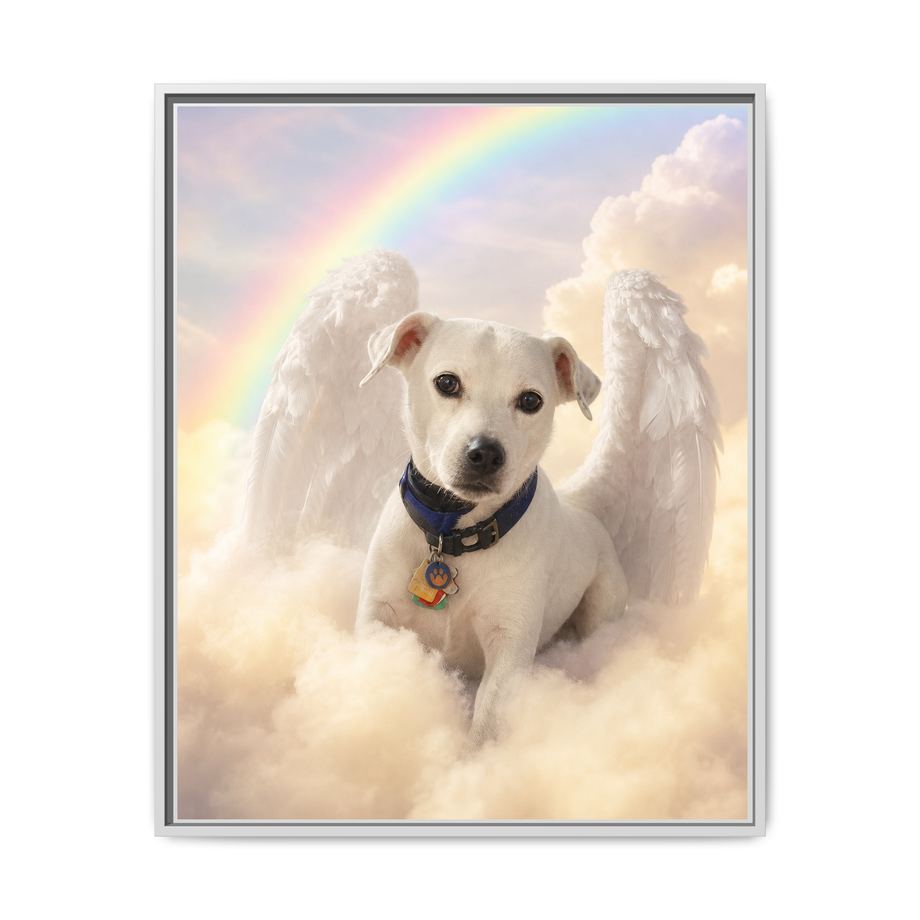 Framed 24x30 White front