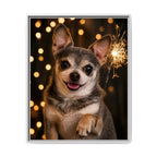 Framed 24x30 White front