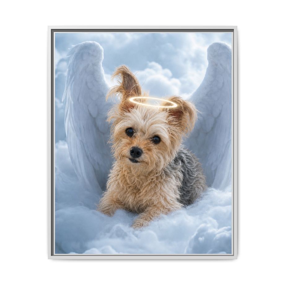 Framed 24x30 White front