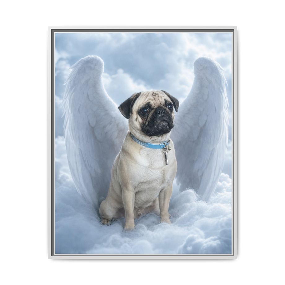 Framed 24x30 White front