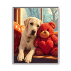 Framed 24x30 White front