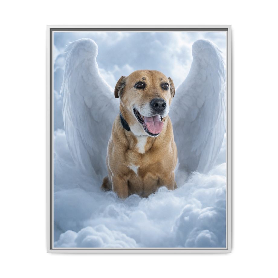 Framed 24x30 White front