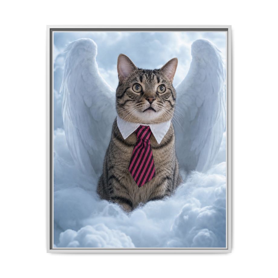 Framed 24x30 White front